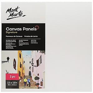 Pinza pentru pictura Mont Marte Canvas Panel 2 buc. 30.5 x 30.5 cm