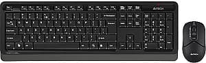 Set tastatura + Mouse A4Tech FG1012S Black