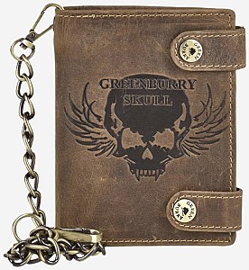Кошелек Greenburry 1796A-Skull-25