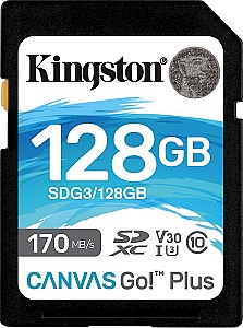 Карта памяти Kingston Canvas Go! Plus 128GB (SDG3/128GB)