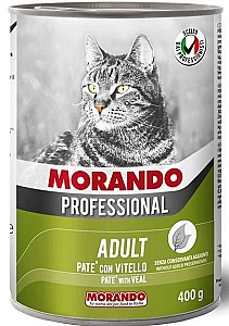 Влажный корм для кошек Morando Professional Pate vitello 400g