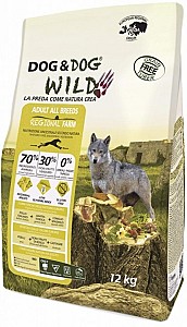 Сухой корм для собак Gheda Dog&Dog Wild Regional FARM 12kg