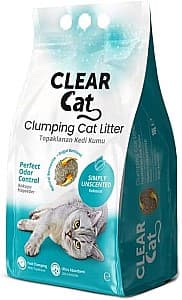 Наполнитель для лотков Clear Cat Unscented 10kg