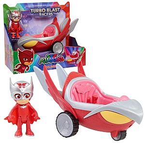 Figurina personaj PJMASKS Bufni planor Turbo (PJ24975B)