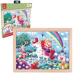 Puzzle Hape Unicorn si prieteni (E1642)