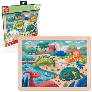 Puzzle Hape Dinozauri (E1641)