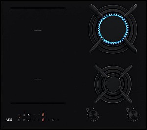 Встраиваемая варочная комбинированная панель AEG HDB64623NB