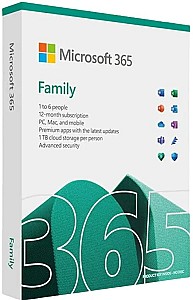 Aplicatie Microsoft 365 Family English