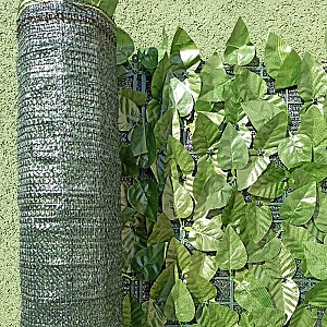 Plasa decorativa gard Greentech Leaf Fence Net 1x3 m