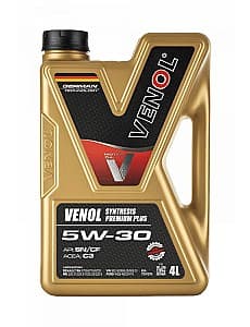 Моторное масло Venol 5W-30 5l Synthetic PREMIUM PLUS DPF HC-EC ACTIVE SN CF C3