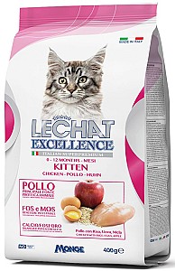 Сухой корм для кошек Monge LECHAT EXCELLENCE KITTEN 400gr