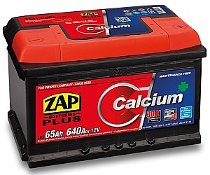 Acumulator auto ZAP 65 Ah Plus