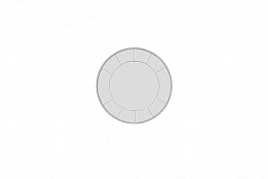 Зеркало Dogtas Larina Round White 800 mm