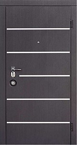Входная дверь Maxima АВ-5 Темный Венге (960 * 2050)