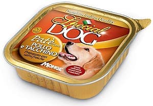 Hrana umeda pentru caini Special Dog Pate with chicken and turkey 300gr