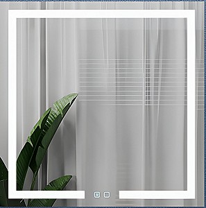Зеркало Bayro Otto 800x800 LED