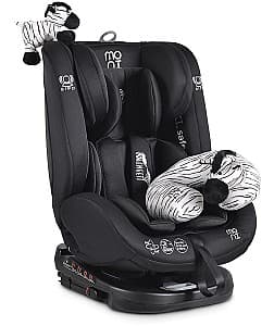 Scaun auto copii Moni Serengeti Black Isofix