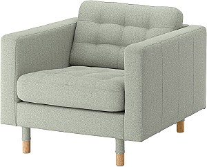 Fotoliu IKEA Landskrona Gunnared light green