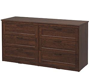 Комод IKEA Songesand Brown 161×81 см