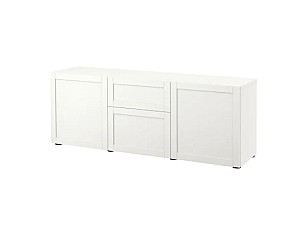 Комод IKEA Besta white Hanviken