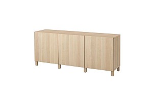 Comoda IKEA Besta Lappviken oak 180x42x74 cm