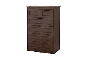 Комод IKEA Songesand brown 82×126 см