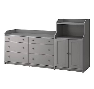 Comoda IKEA Hauga Grey