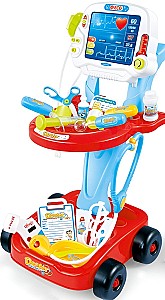 Set de jucarii Woopie Little Doctor's Trolley 28743 Red/Blue