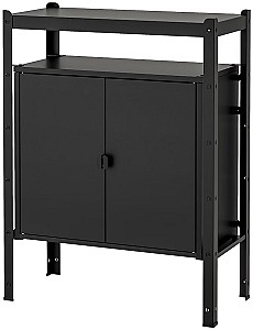 Comoda IKEA Bror 85x40x110 Negru