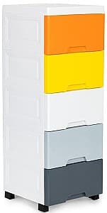 Dulap din plastic Modern Home PJJCBS0022-05B Multicolor