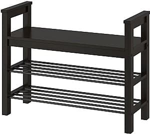 Подставка для обуви IKEA Hemnes 85x32 Черно-коричневый