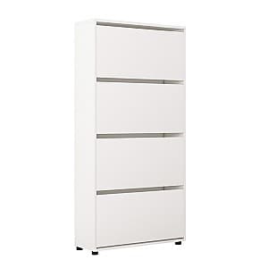 Tumba pentru incaltaminte Mobildor Lux Leo 80 4D White