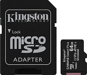 Карта памяти Kingston Canvas Select Plus 64GB (SDCS2/64GB)