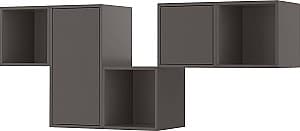 Навесная полка IKEA Eket  dark grey 175x35x70 см