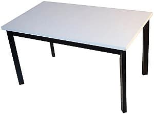 Masa din lemn MG-Plus Modena 1P 80x140/180 Alb/Negru