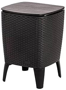 Стол для пикника Sonmez Capri Wengue (коричневый) 41.5x41.5