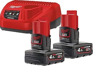 Аккумулятор для электроинструмента Milwaukee M12 NRG-402