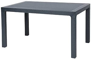 Стол для пикника Sonmez Elit Rattan 70x120 Антрацит
