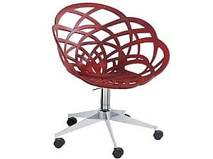 Железный стул Papatya Flora Chief Red