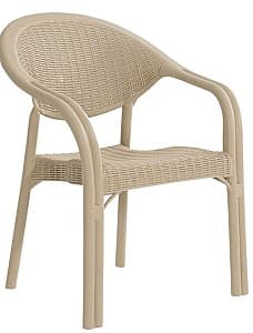 Scaun terasa Sonmez BAMBOO Bej