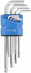 Набор ключей Hoegert 1.5-10 мм 9 шт. HT1W825
