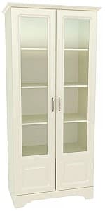 Шкаф витрина Yasen Бостон 2д2дс Слоновая Кость/Ваниль Супермат