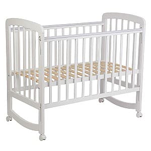 Кроватка детская Polini Kids Simple 304 White