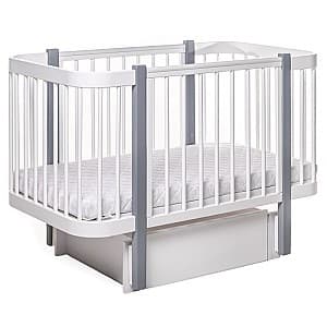 Patut copii Eucalyptus Karol Plus (DS-902) Alb/Gri