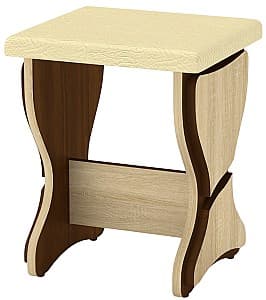 Taburet KompaniT T-3 Stejar sonoma/Ivory