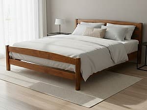 Кровать Evelin HV 800 Double Bed (Burnish oak)