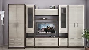 Стенка PS Омега (2) S 3.5 м Венге/Шамони светлый