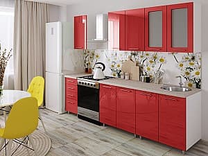 Set bucatarie PS Lena 1.6 m Red