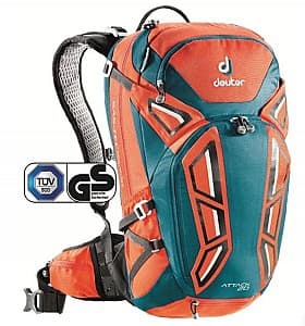 Спортивный рукзак Deuter Rucsac Attack 20 papaya-petrol