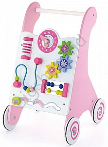 Интерактивная игрушка VIGA Baby Walker - Pink